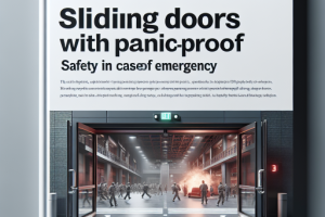 Puertas correderas con sistemas antipánico: seguridad en casos de emergencia