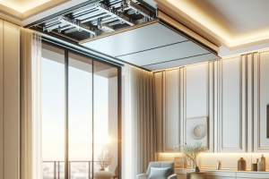 Puertas correderas empotradas en el techo: solución innovadora y discreta Puertas correderas empotradas en el techo: solución innovadora y discreta