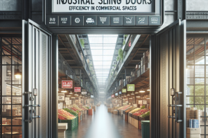 Puertas correderas industriales: eficiencia en espacios comerciales Puertas correderas industriales: eficiencia en espacios comerciales