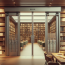 Puertas correderas para bibliotecas: flujo ordenado de usuarios y seguridad para el material