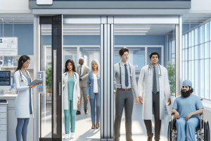 ¿Las puertas correderas pueden mejorar la accesibilidad en hospitales y centros de salud?