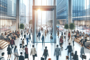 ¿Las puertas correderas son una opción viable para espacios comerciales de alto tráfico?